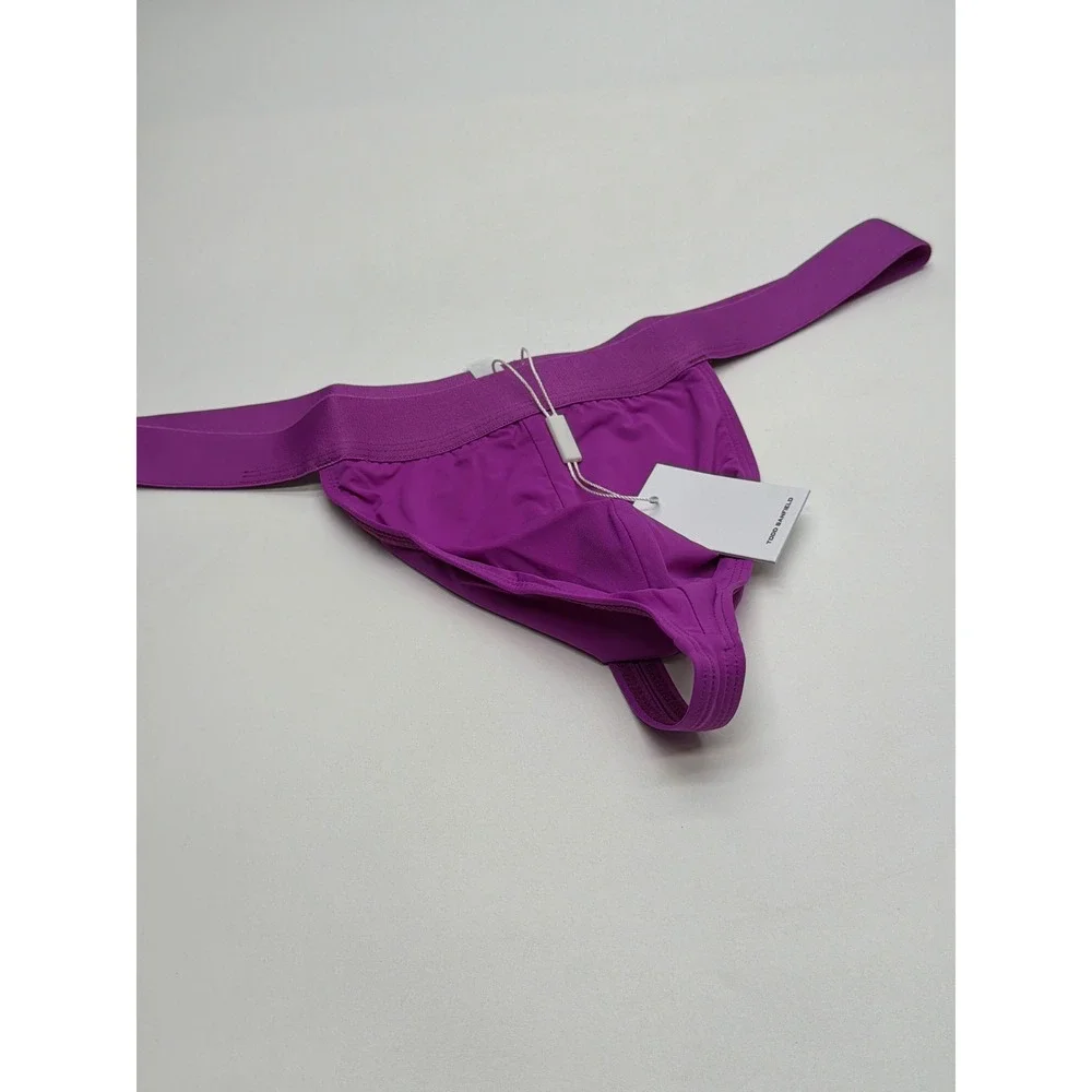 Todd Sanfield Defiant Jock Prickly Purple Mens Underwear XL DE4091 NWT